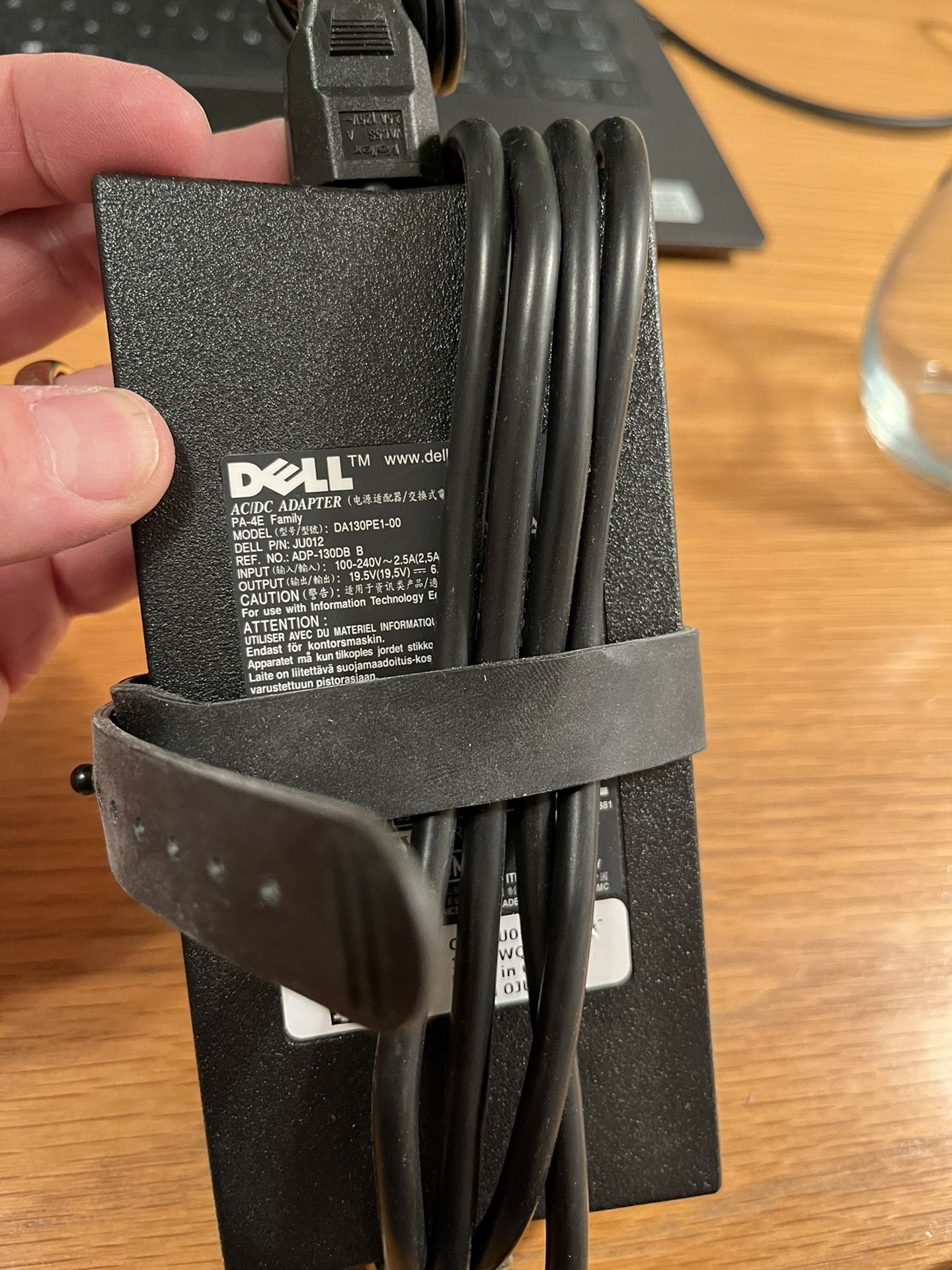 Dell 130w PA-4E OEM LA130PM121 DA130PE1-00 Genuine Laptop AC adapter Charger
