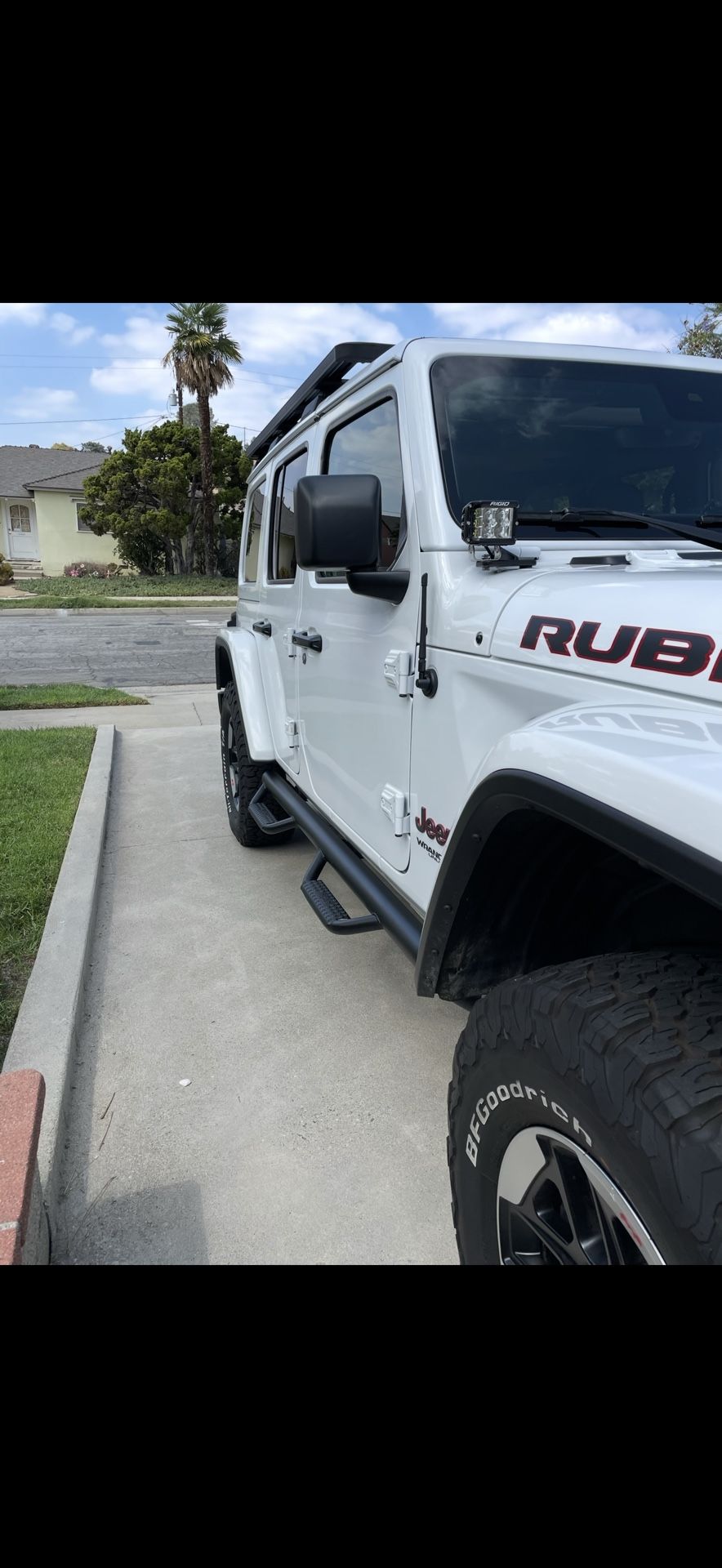 N Fab Jeep Wrangler Rock Rail/ Side Step