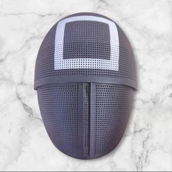 Custom made accurate squid game guard mask