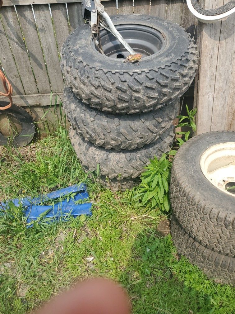 A TV tires