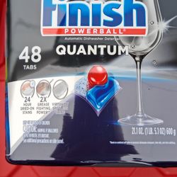 Finish Powerball Quantum Dish Washer Tabs 48 Count