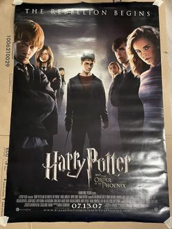 Harry Potter And The Order Of The Phoenix Movie Poster