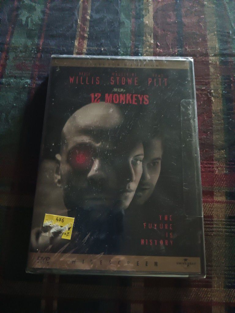 12 Monkeys (1995) (DVD, 1998, Collector’s Edition) Factory Sealed Widescreen
