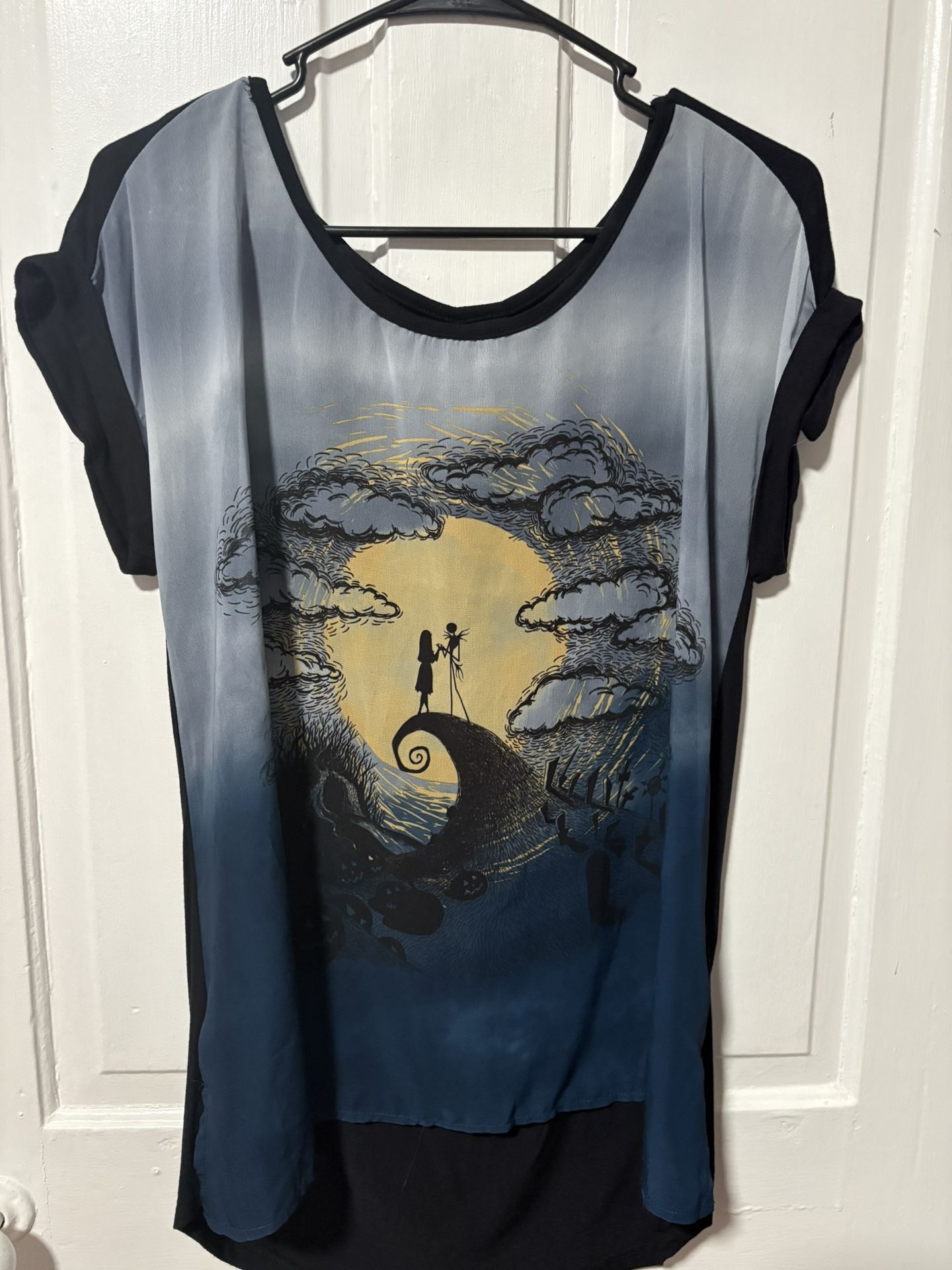 Nightmare before Christmas shirt, medium