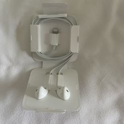 EarPods (Lightning Connector) With Adaptor In The Back 