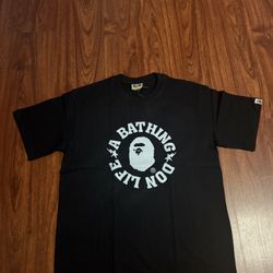 Bape Black Tee 