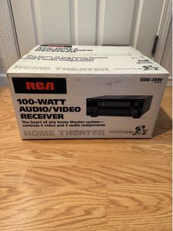 RCA STAV 3990 100-Watt AV Receiver W/Remote (New)