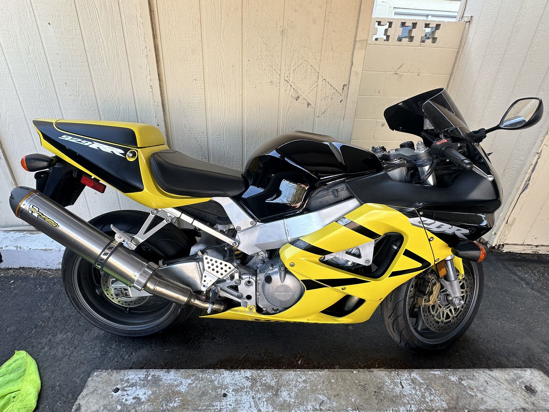 2001 Honda Cbr 929rr  Low Miles