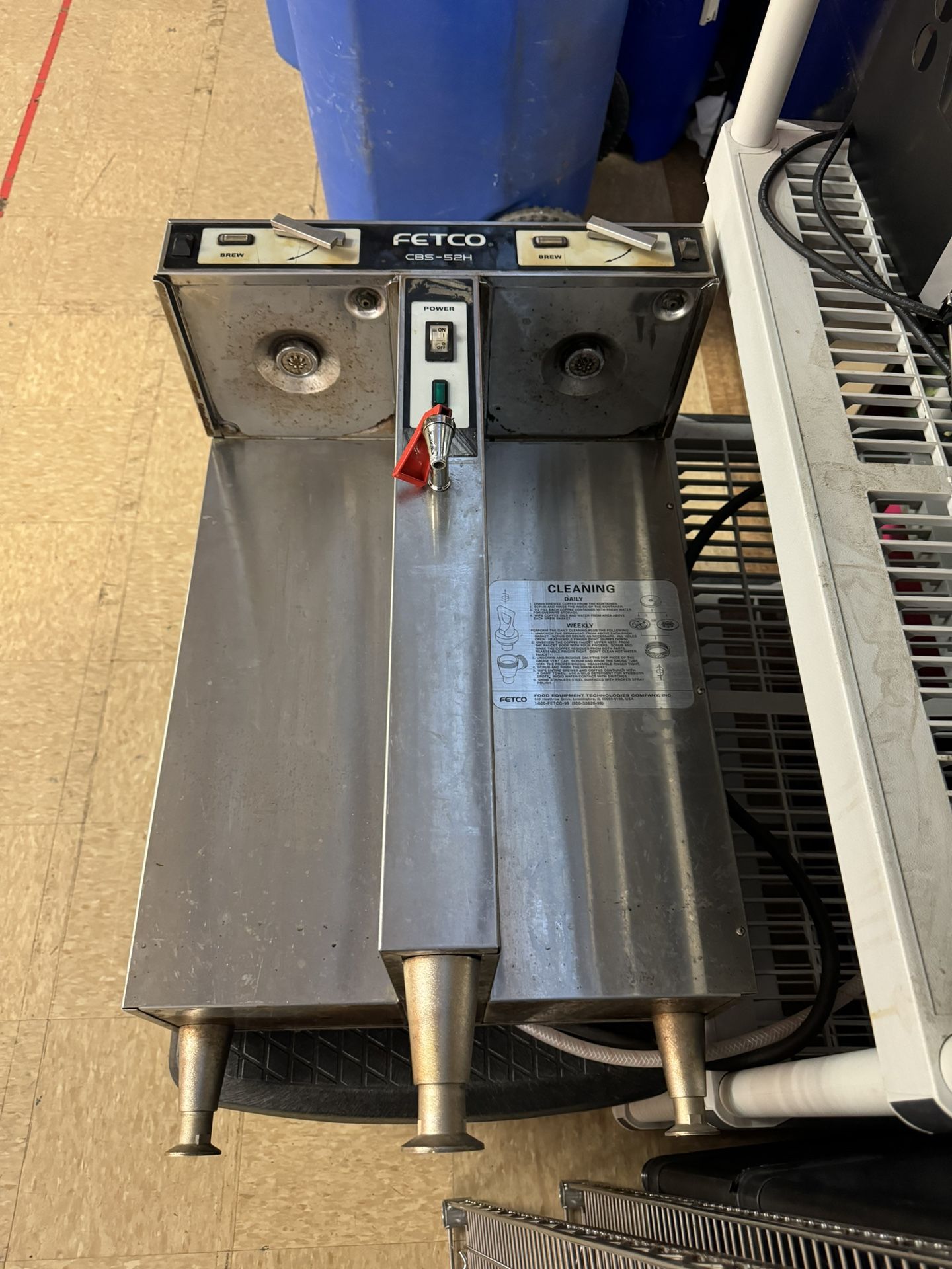 Fetco CBS 52H 15 Coffee Maker