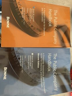 The Public Company Handbook