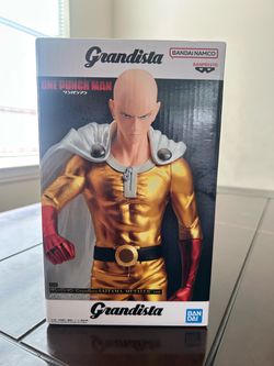 Bandai One Punch Man Grandista Saitama Metallic Ver. Figure
