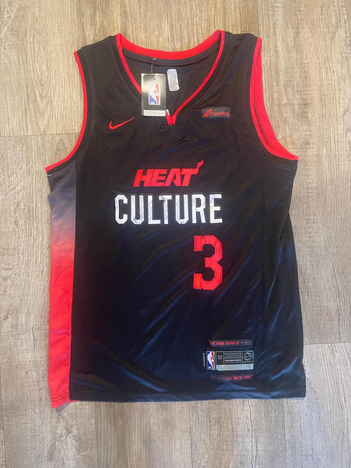 Miami Heat Wade Jersey Size Médium