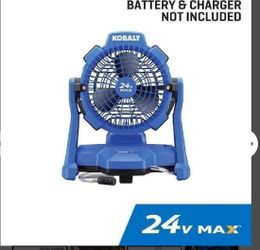 Kobalt 24V Max Cordless Fan