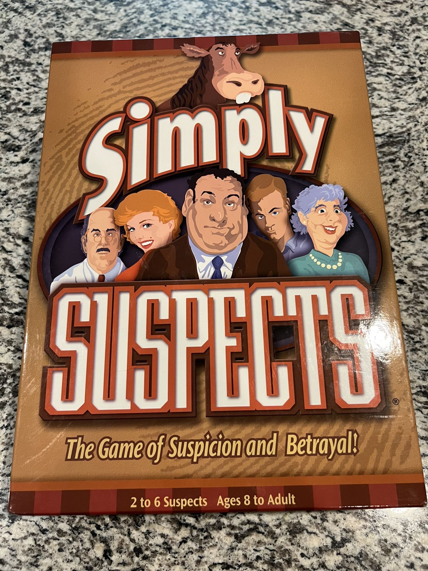 Simply Suspects Family Board Game