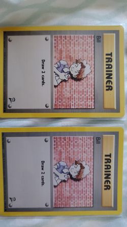 Bill trainer card