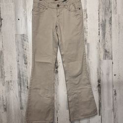 Unionbay Beige Stretch Flare Pants Women’s Size 5