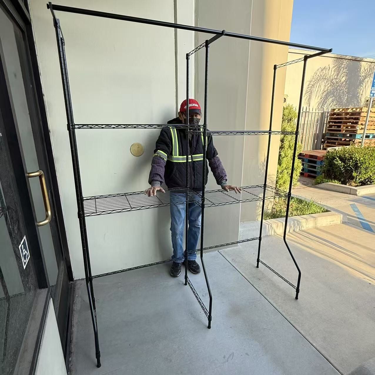 NEW Washer And Dryer Rack Storage Shelf Clothes Hanger