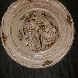 Vintage Victorian Wall Plaque. OBO