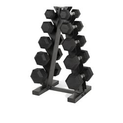 A-Frame Dumbbell Rack, Black (Store 5 Pairs), New in Box