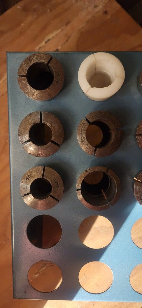 Lathe collet Set 