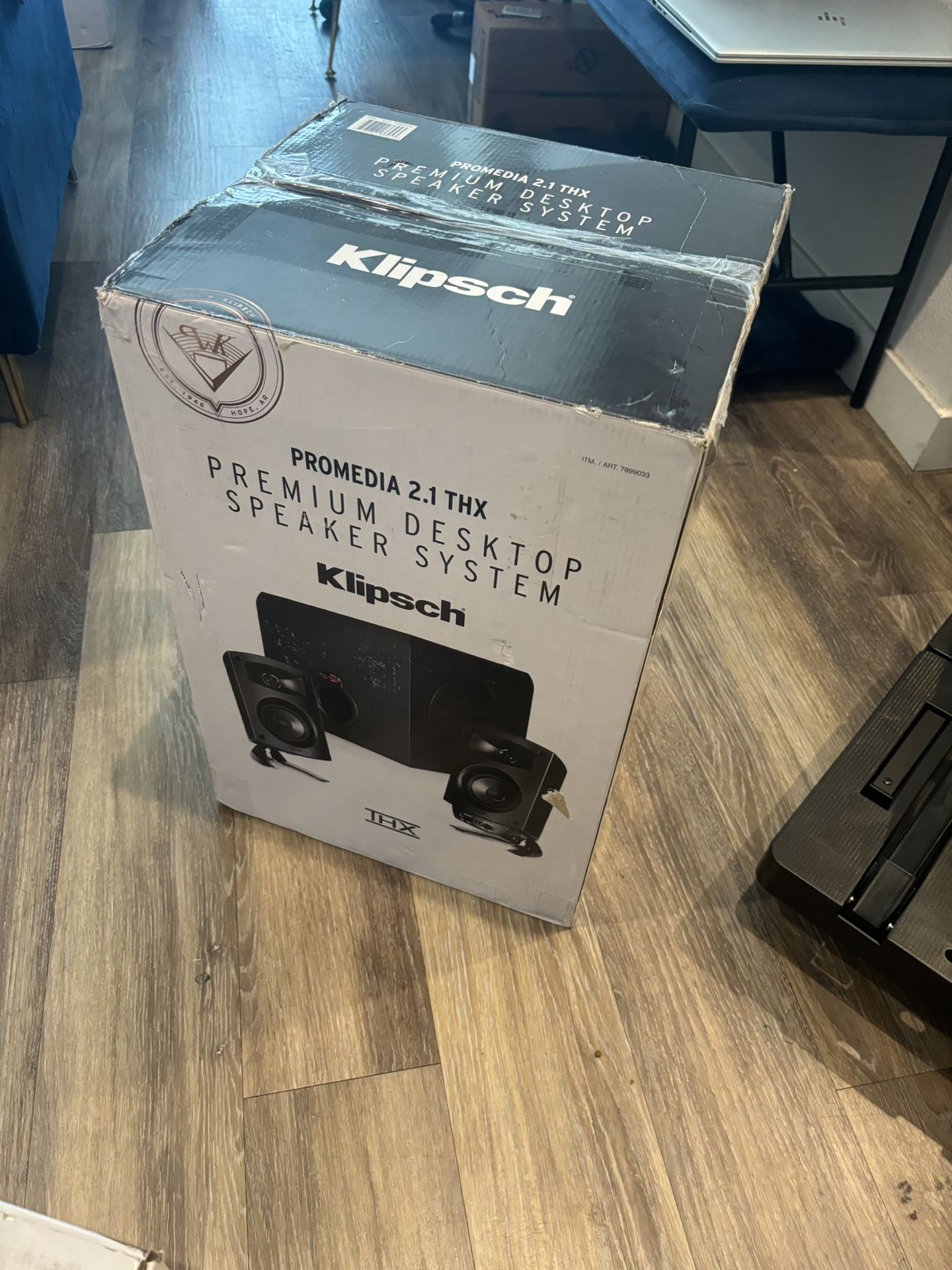 Klipsch ProMedia 2.1 (THX-Certified) Desktop Speaker System – Premium Multimedia Audio | Legendary THX Sound | Deep Bass