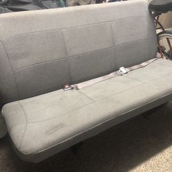 passenger van first row bench seat