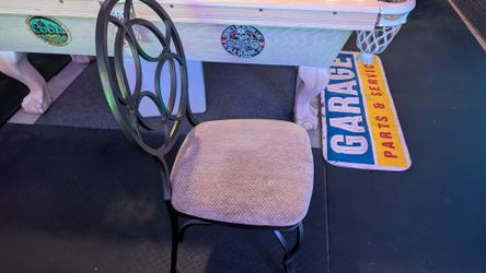 4 metal kitchen chairs