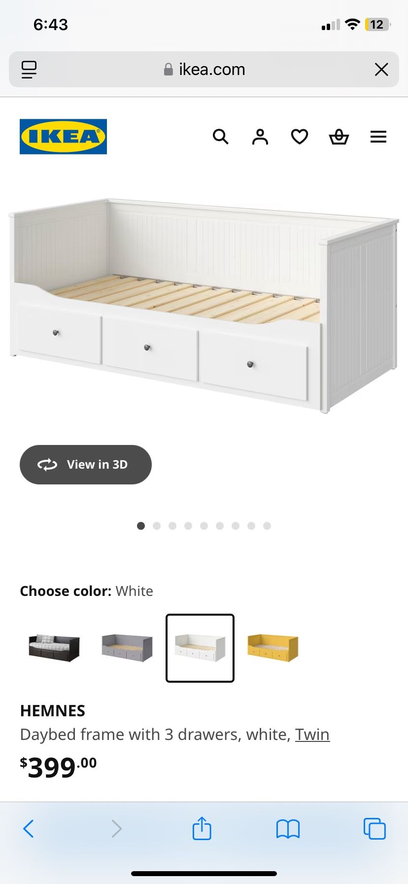 IKEA Trundle Bed