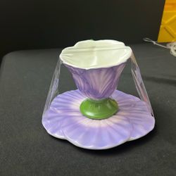 Antique Cup And Saucer  A Telaflora Gift 