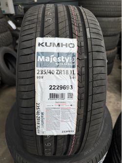 235/40/18 Kumho All Season Tires installed and balanced / instaladas y balanceadas