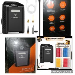 TIRE INFLATOR PORTABLE AIR COMPRESSOR