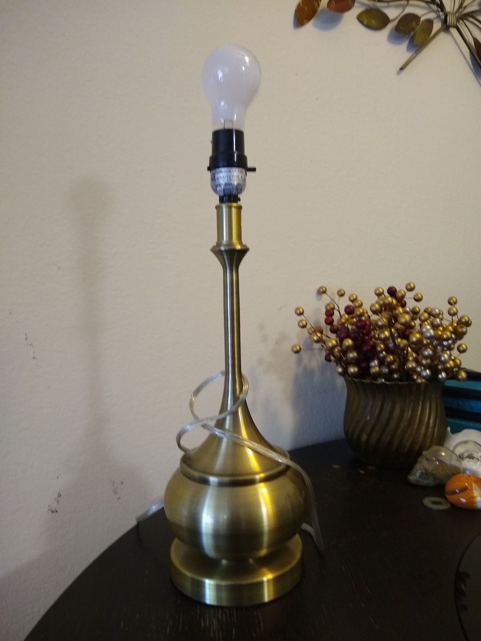 Brass Table Lamp