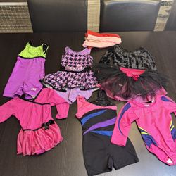 Dance Outfits/Gymnastics Leotards - Size 4/5 - Dance Wear - Gymnastics - Girl Dance Wear 