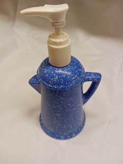 BRAND NEW COFFEE POT, COUNTRY STYLE,  LOTION DISPENSER