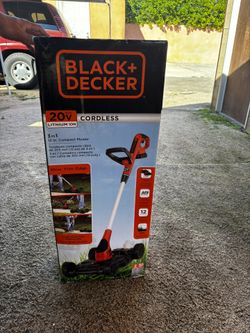 Black & Decker Cordless Compact Mower