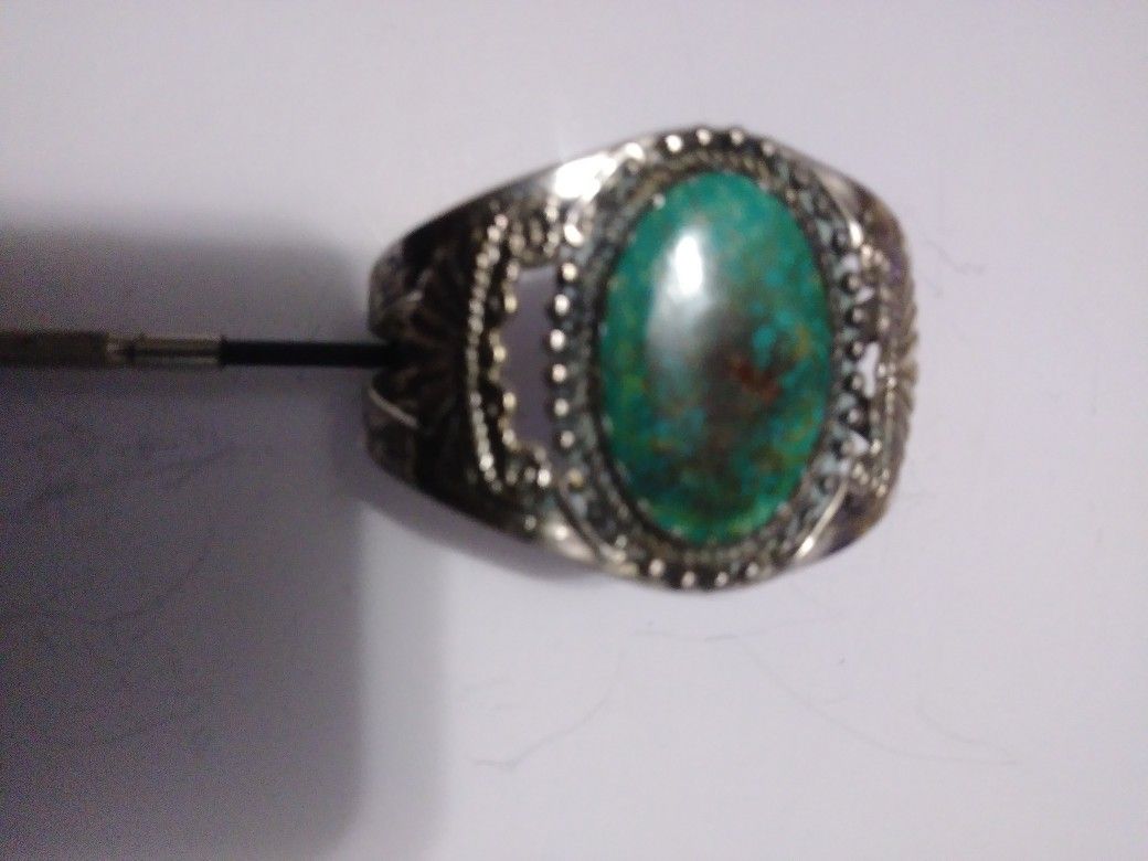 Sterling Silver Turquoise Cuff Bracelet