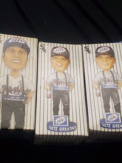 Chicago White Sox Miller Lite Beer Vendor Bobblehead standing