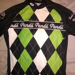 Sugoi cycling Jersey. Panda. Men's Medium M. Bicycle Jersey, Road Bike Racing Jersey. Bike Shirt