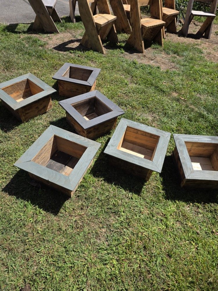 planter boxes hand made