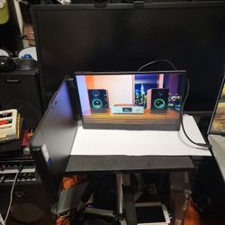 Domyfan Portible Computer Monitor/w Case