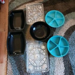 Serving pieces for parties,buffet or picnics
