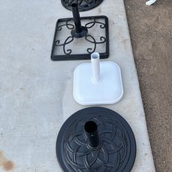 $25 Each Umbrella stands $10 plant stands