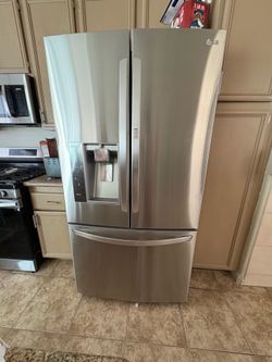 Broken refrigerator