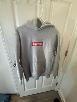 Supreme Box Logo Heather Grey 2016