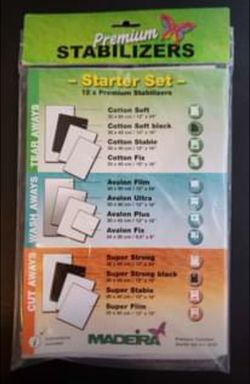 MADEIRA premium stabilizers starter set