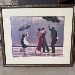 The Singing Butler by Jack Vettriano 33Wx28”H