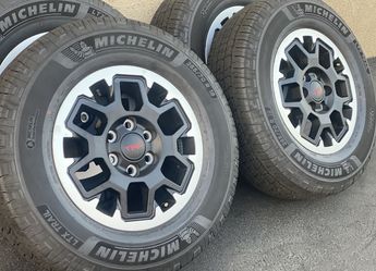 18” Tacoma 4runner Trd New 2025 Wheels and Tires 