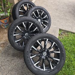 Set of 4----- Wheels and Tires
