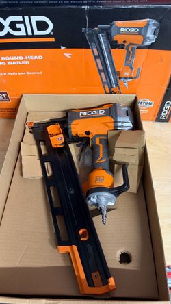 New Ridgid 21 Degree Framing Nailer