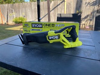 Ryobi Cordless Brushless hp 18v reciprocating saw tool only